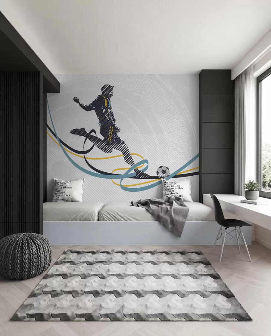 wall murals Постер за рагби спортисте u99448