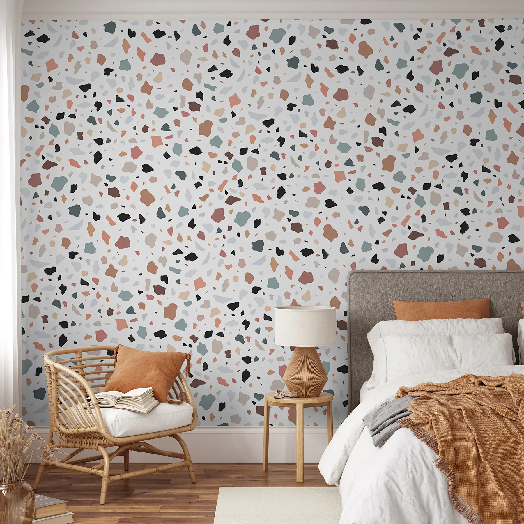 wall murals Терраццо мозаика u99671