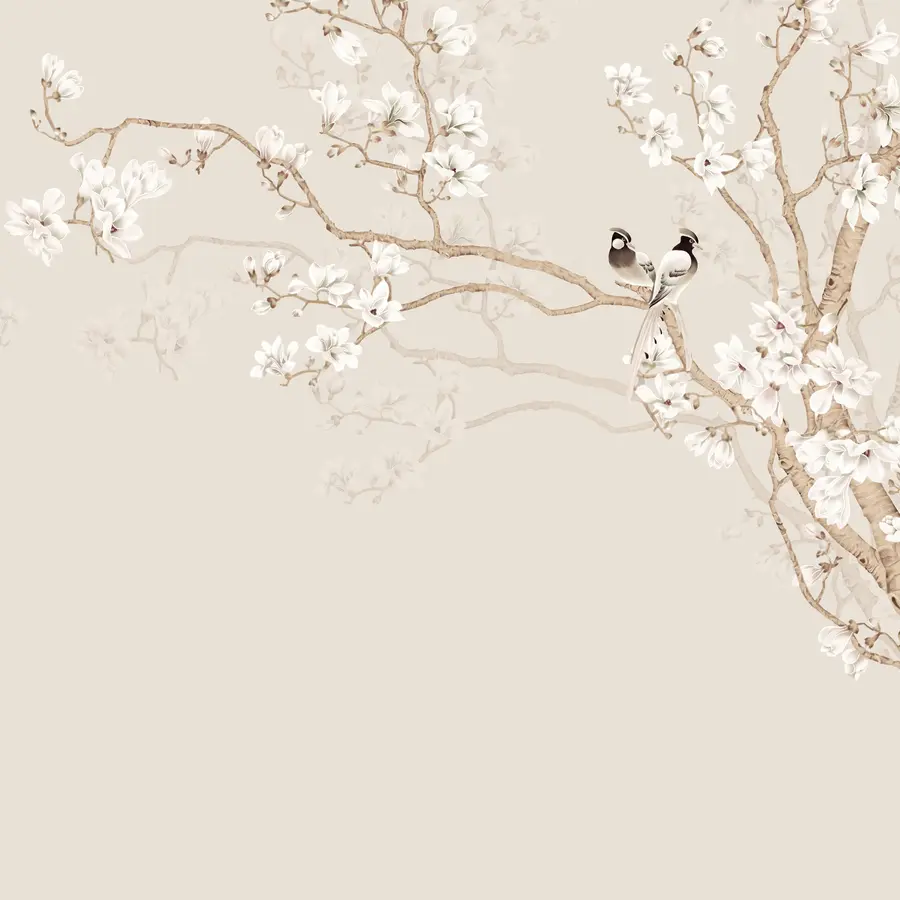 wall murals Дрво магнолије у башти u25842d1