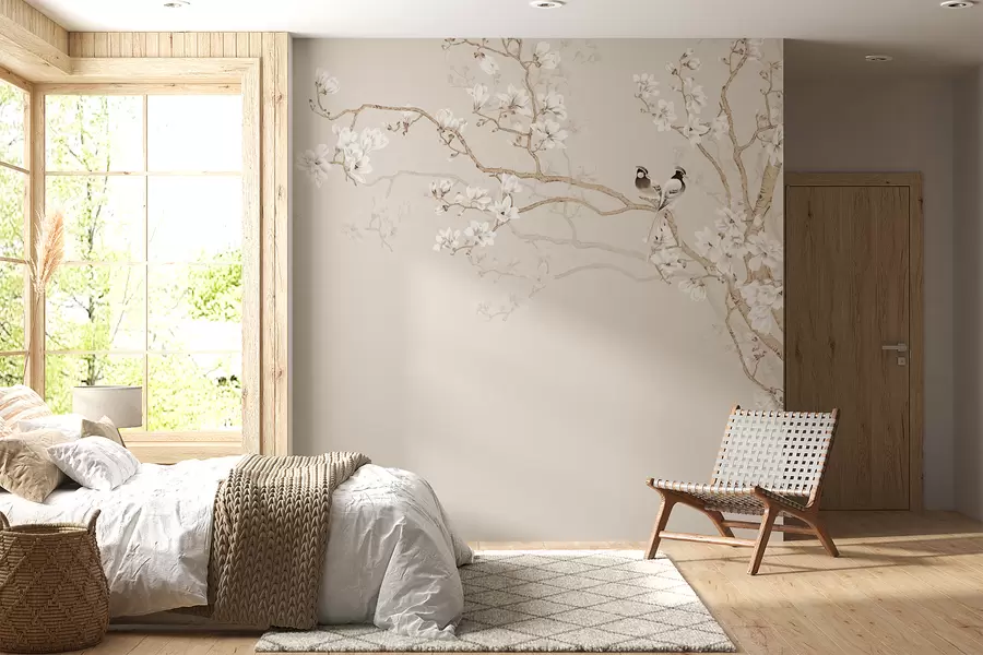 wall murals Дрво магнолије у башти u25842d1