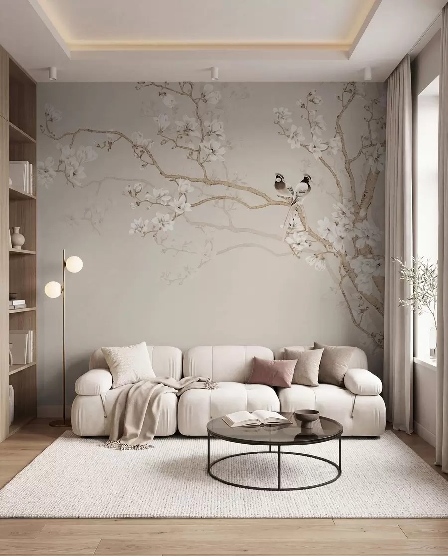 wall murals Дрво магнолије у башти u25842d1