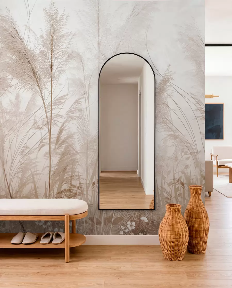 wall murals Високе биљке у пастелним бојама u93903d2